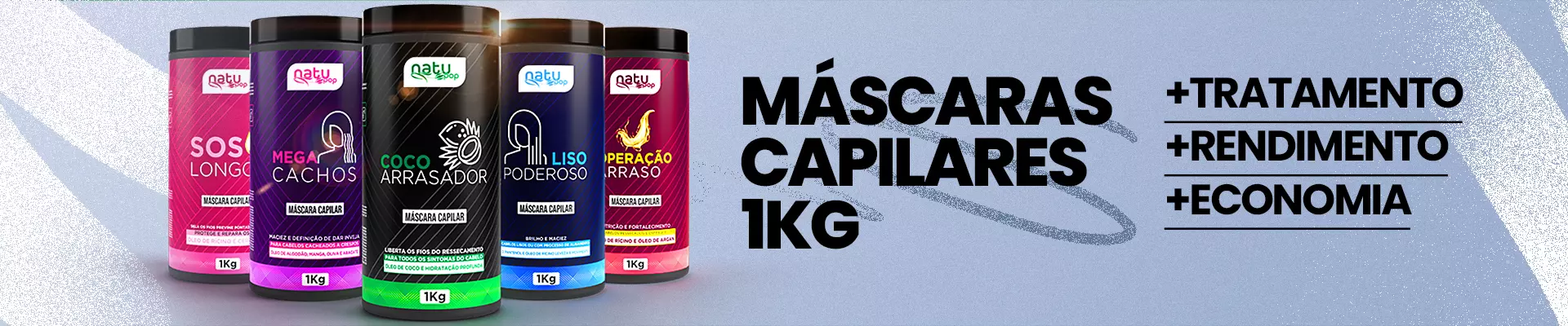 Linha Máscaras Natupop Natupop